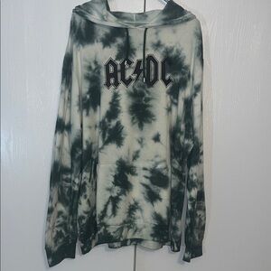 Men’s AC/DC Tie Dye Pullover Hoodie